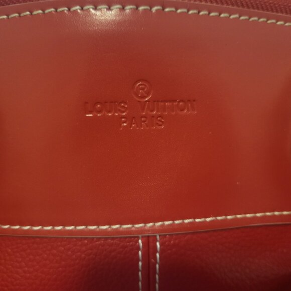 Louis Vuitton Red Suhali Leather Lockit PM Bag - Picture 6 of 16